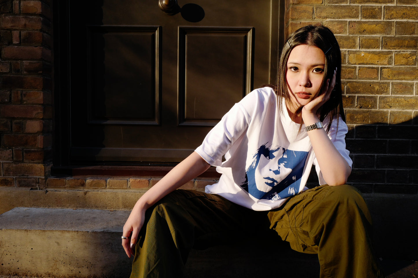 ROVR Blue White T-Shirt