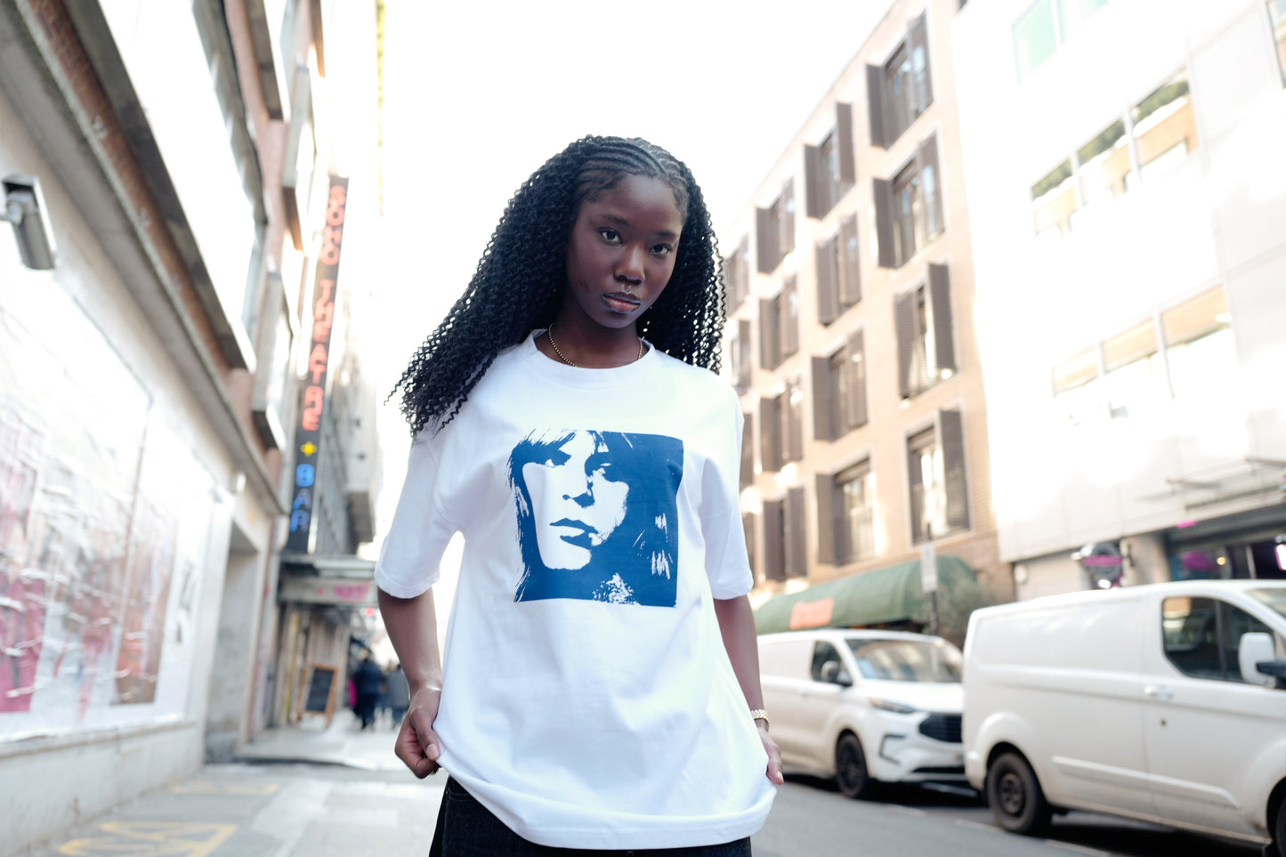 ROVR Blue White T-Shirt