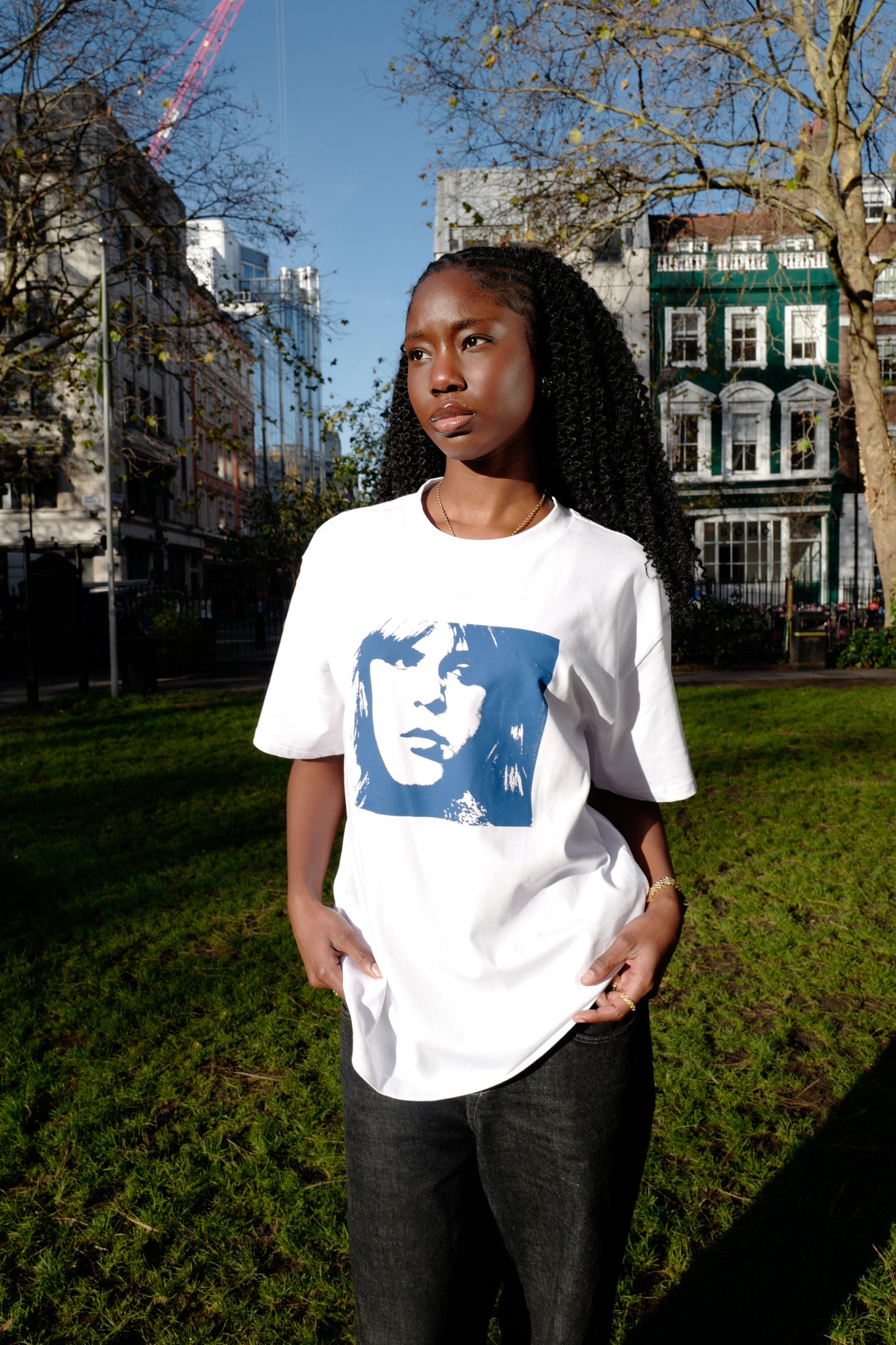 ROVR Blue White T-Shirt