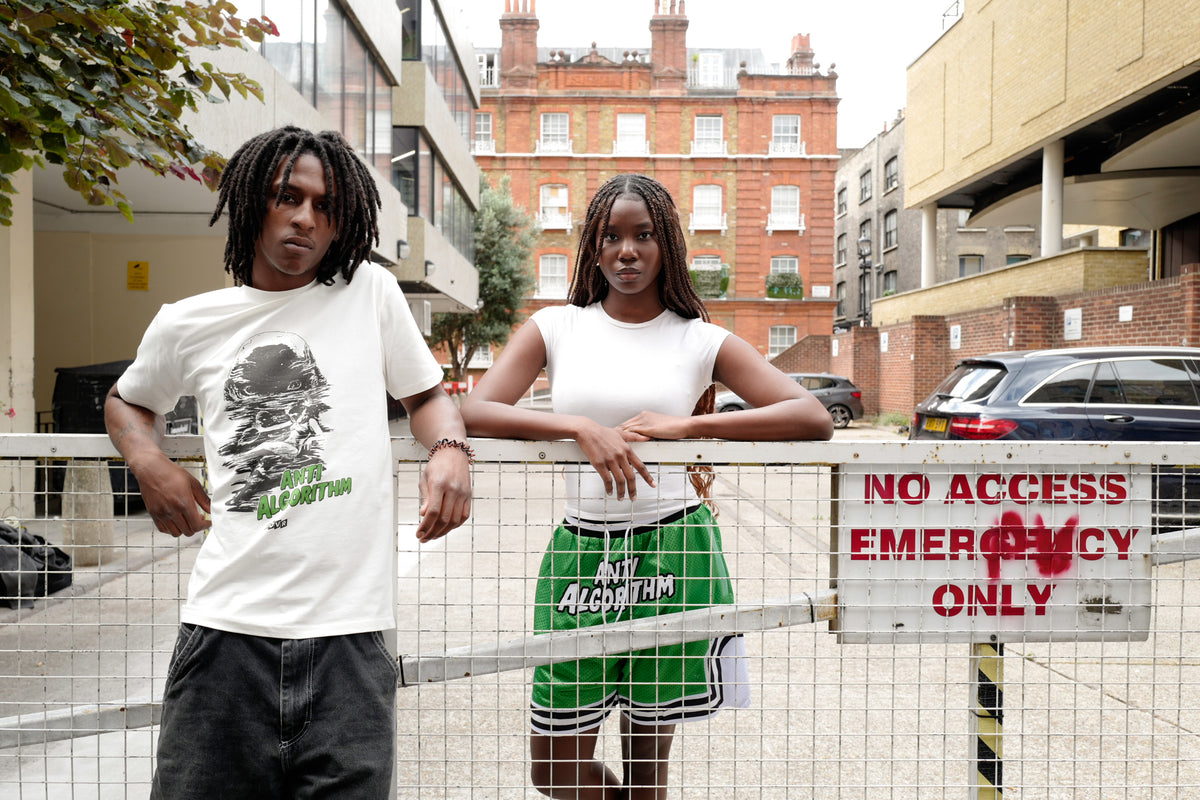 ROVR Anti Algorithm Creature T-Shirt (White / Green)
