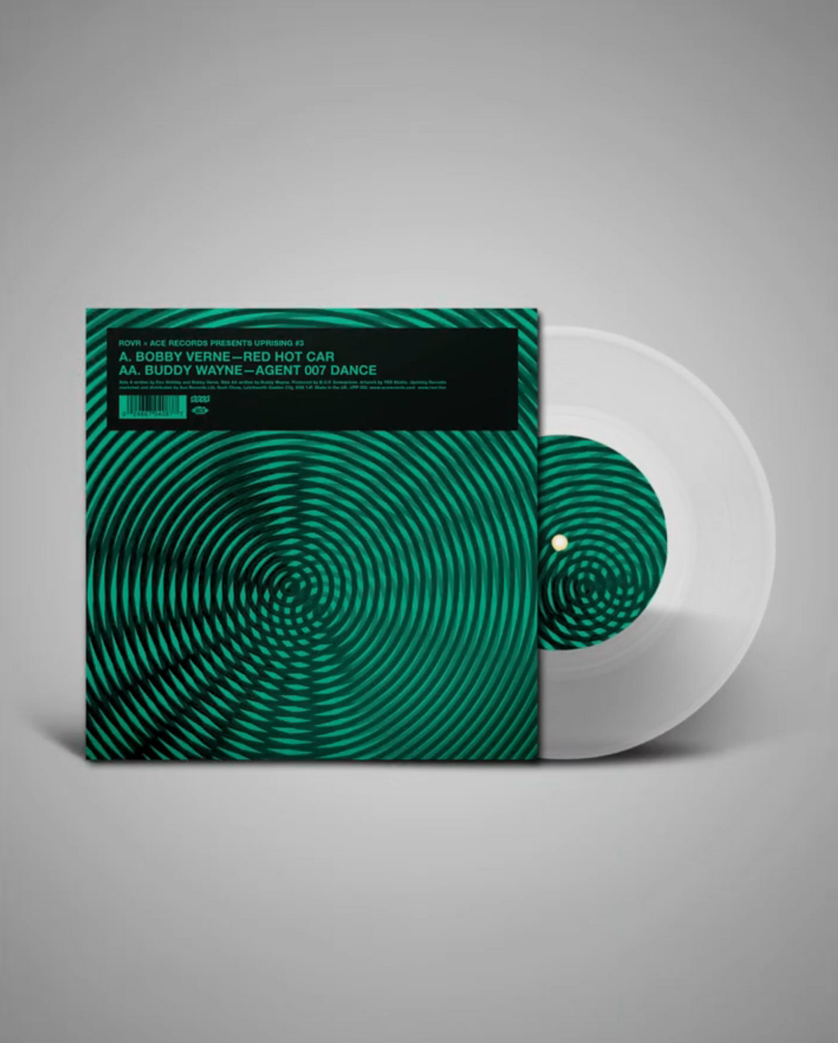 UPRISING 003 - Bobby Verne / Buddy Wayne - Red Hot Car / Agent 007 Dance